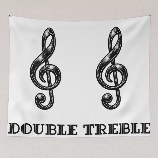 Item preview, Double Treble Funny Tee designed and sold by QuiteLiterallyX.