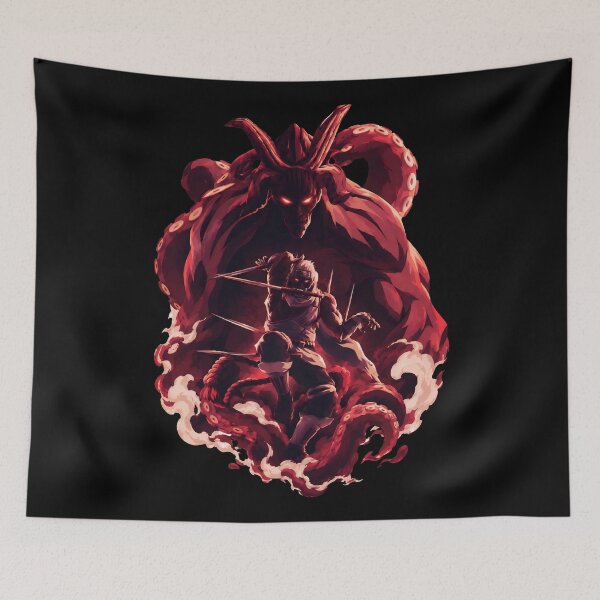 Item preview, Hichibi Eight Tailed Beast From Naruto Shadow Art Inspired designed and sold by mazyoy.