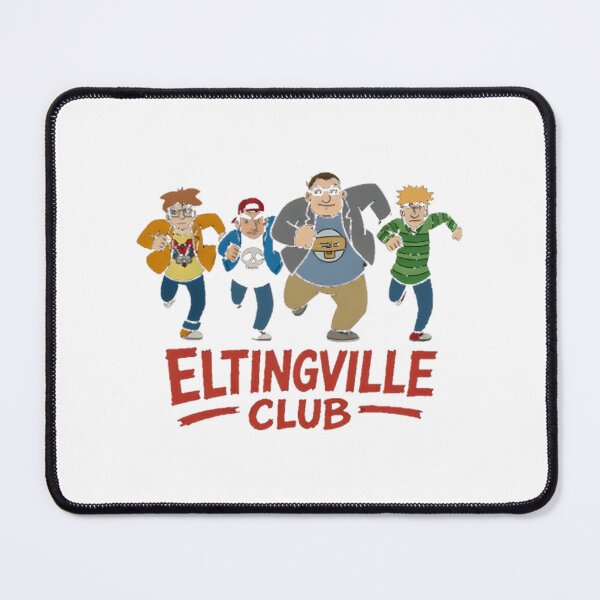 Item preview, Eltingville Club Nerd Crew Cartoon Runner Art | ⭐⭐⭐⭐⭐ Best Seller designed and sold by Alex Perdomo.