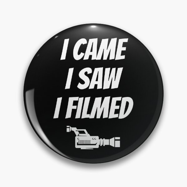 Item preview, I Came I Saw I Filmed Video Camera Cinematographer Gift designed and sold by alphaedogee.