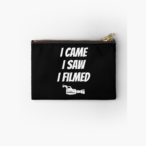 Item preview, I Came I Saw I Filmed Video Camera Cinematographer Gift designed and sold by alphaedogee.
