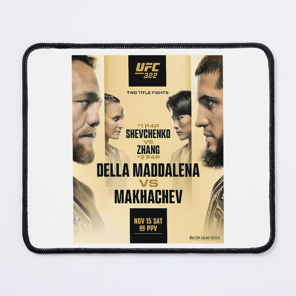 Item preview, Ufc 322 Official Jdm Vs Makhachev Zhang Vs Shevchenko designed and sold by SANVUDesigns.