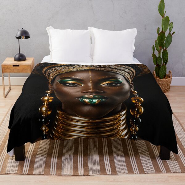 Aperçu de l'œuvre REINE AFRICAINE créée et vendue par johnnyssandart.