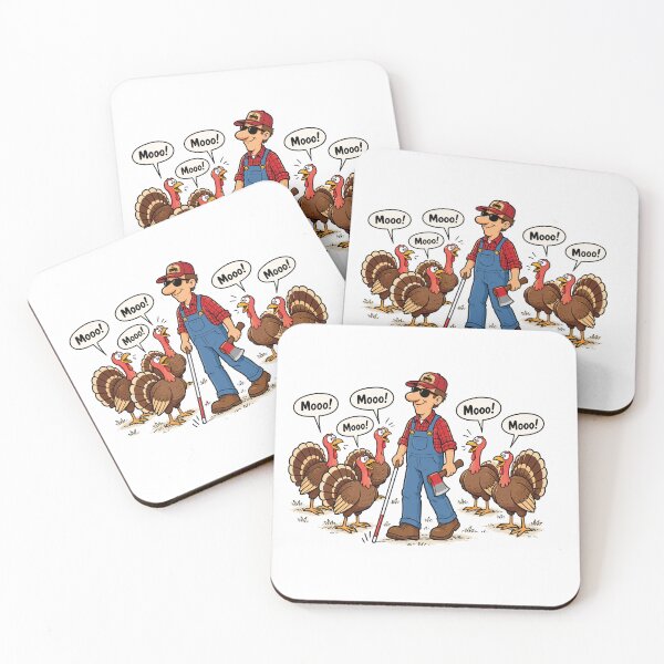 Item preview, Funny Thanksgiving Turkey Farm Humor designed and sold by PRINTIONAL.