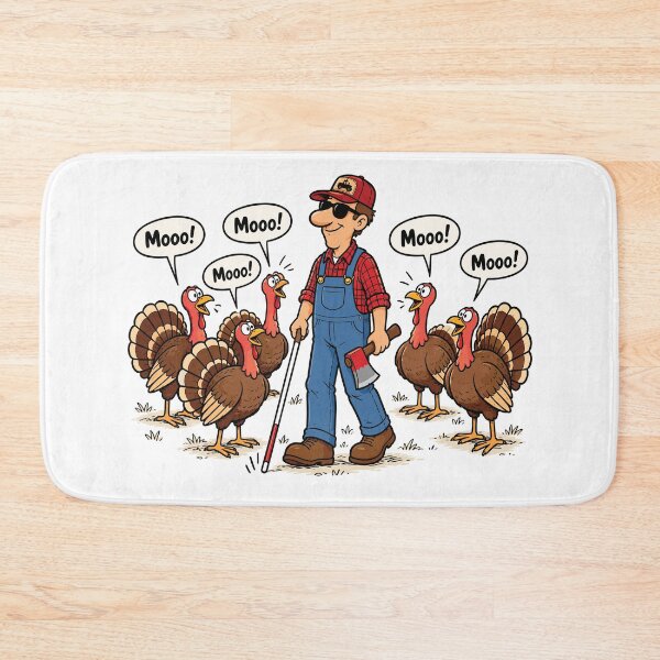 Item preview, Funny Thanksgiving Turkey Farm Humor designed and sold by PRINTIONAL.