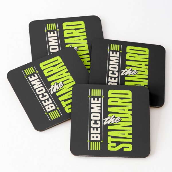 Item preview, Become the Standard Gym Motivation Quote designed and sold by the-dovlat.