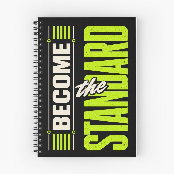Item preview, Become the Standard Gym Motivation Quote designed and sold by the-dovlat.