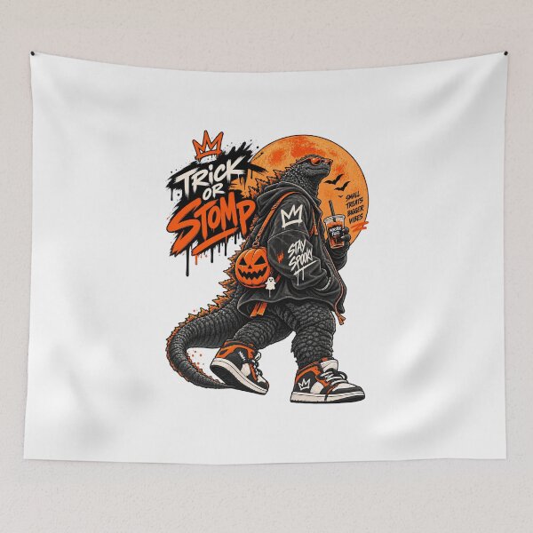Item preview, Trick or Stomp - Streetwear Monster Halloween designed and sold by NatureStyle555.