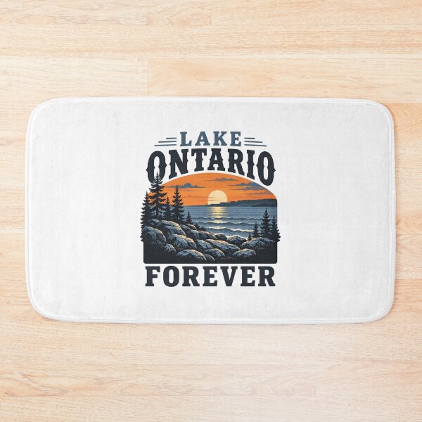 Item preview, Lake Ontario Forever Retro Sunset designed and sold by lorna-saway.