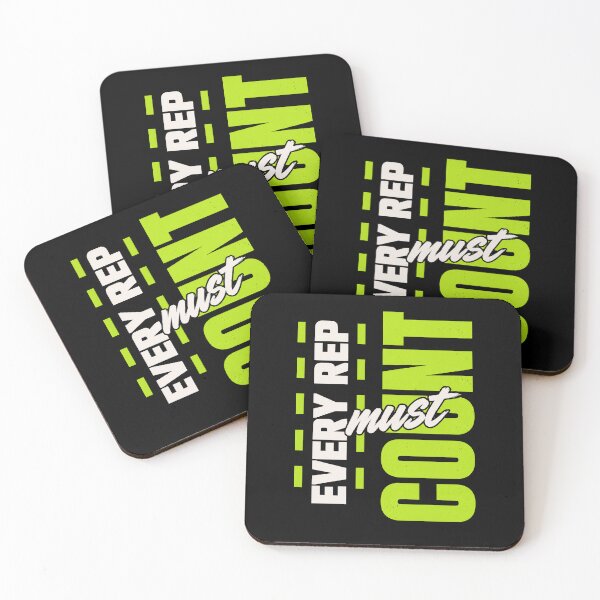 Item preview, Every Rep Must Count Weightlifting Quote designed and sold by the-dovlat.