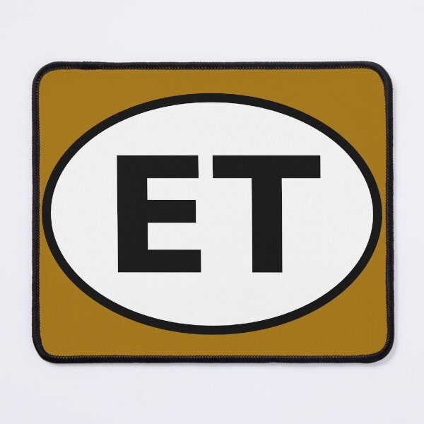 Item preview, Egypt ET International Oval Sticker · Minimalist Global Travel Identity designed and sold by The Digital Compass.