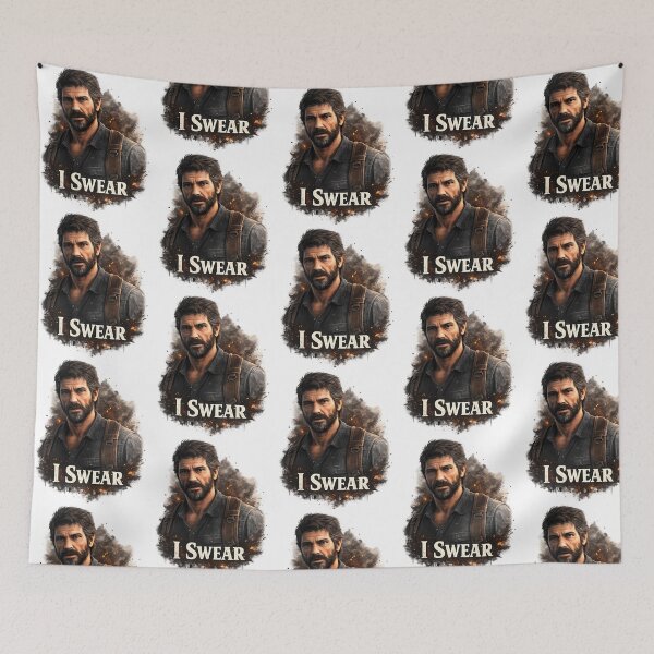 Item preview, Last Of Us - I Swear - Post Apocalyptic Survivor Endure And Survive Graphic designed and sold by GalaxyShirtUS.