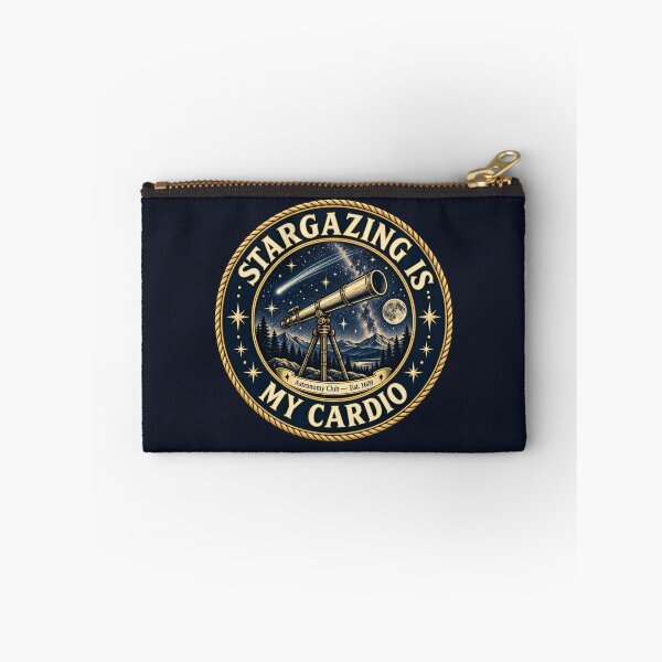 Item preview, Stargazing Is My Cardio Vintage Astronomy Humor designed and sold by CalmCapy Co.