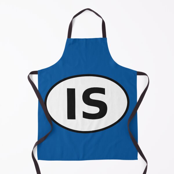 Item preview, Iceland IS International Oval Sticker · Minimalist Nordic Travel Identity designed and sold by The Digital Compass.