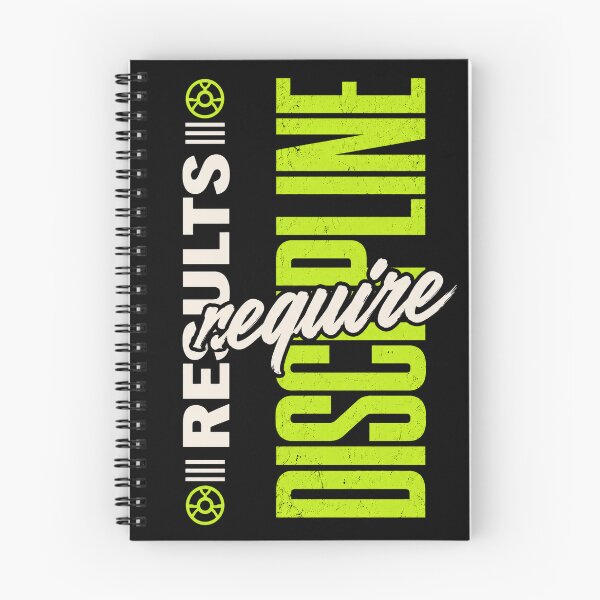 Item preview, Results Require Discipline Gym Motivation designed and sold by the-dovlat.