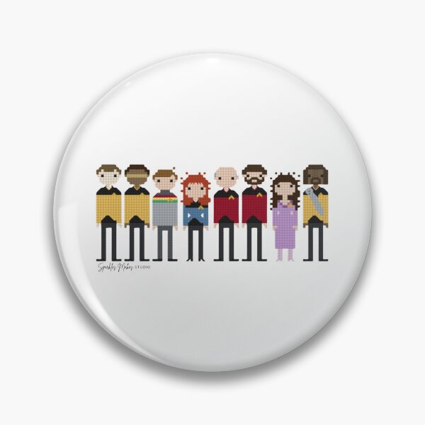 Item preview, Picard’s Crew Star Trek TNG designed and sold by SparklesMakesStudio.