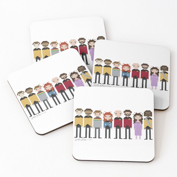Item preview, Picard’s Crew Star Trek TNG designed and sold by SparklesMakesStudio.