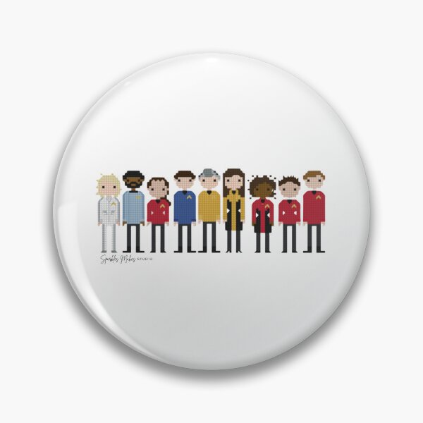 Item preview, Pike’s Crew Star Trek Strange New Worlds  designed and sold by SparklesMakesStudio.