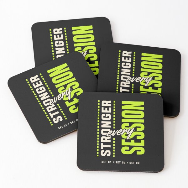 Item preview, Stronger Every Session Gym Motivation designed and sold by the-dovlat.