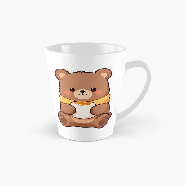 Item preview, Cute Bear Cub Hugging Giant Toasted Marshmallow designed and sold by pumsquare.