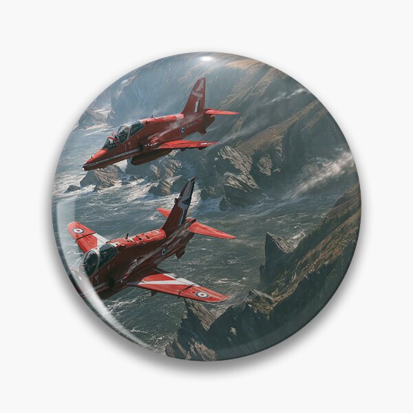 Item preview, Red Arrows Over the Sea designed and sold by Skyframe Aviation.