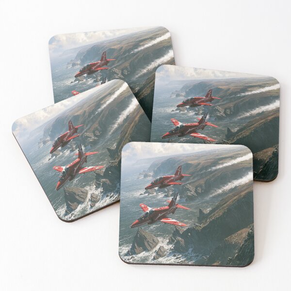 Item preview, Red Arrows Over the Sea designed and sold by Skyframe Aviation.