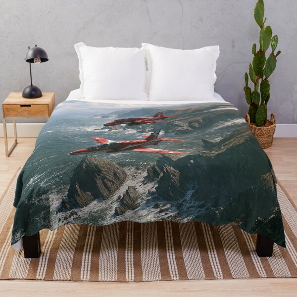 Item preview, Red Arrows Over the Sea designed and sold by Skyframe Aviation.