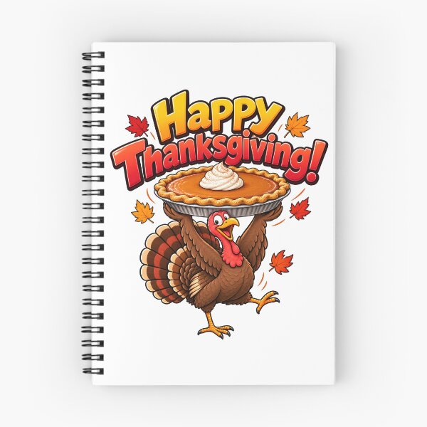 Item preview, Happy Thanksgiving Turkey and Pumpkin Pie designed and sold by PRINTIONAL.