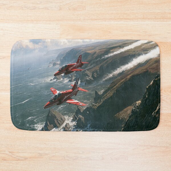 Item preview, Red Arrows Over the Sea designed and sold by Skyframe Aviation.