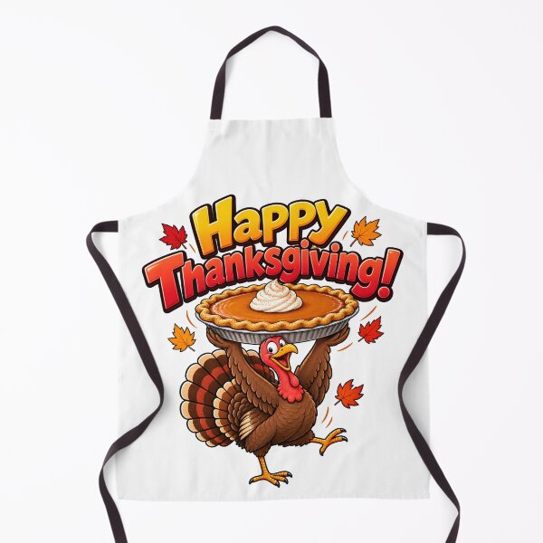 Item preview, Happy Thanksgiving Turkey and Pumpkin Pie designed and sold by PRINTIONAL.