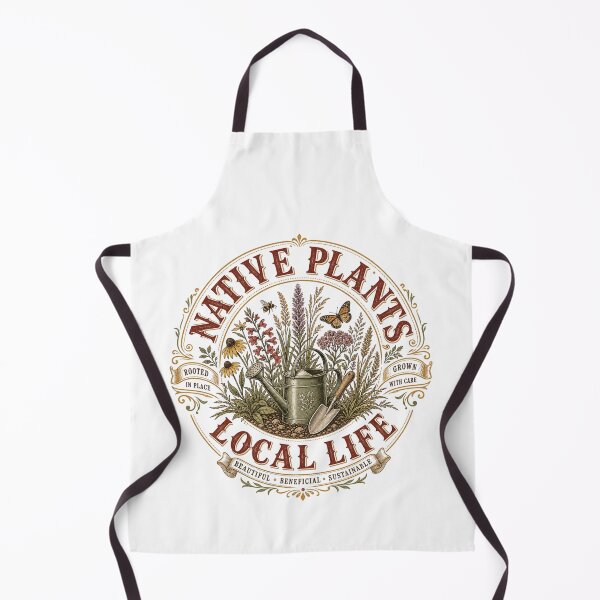 Item preview, Native plants local life - Native Plant Gardening – Wildflower Habitat Gardener Design designed and sold by JansenGS.
