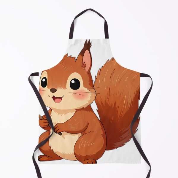 Item preview, Cute Squirrel with Golden Roasted Marshmallow designed and sold by pumsquare.