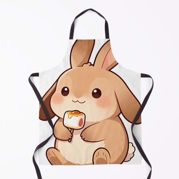 Item preview, Cute Bunny with Toasted Pink Marshmallow designed and sold by pumsquare.