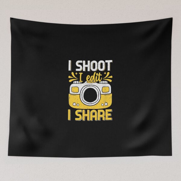 Item preview, I Shoot I Edit I Share Vintage Camera Photography designed and sold by alawdihyxiong.