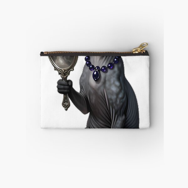 Item preview, Gothic Sphynx Cat Antique Hand Mirror designed and sold by IllumeInk.