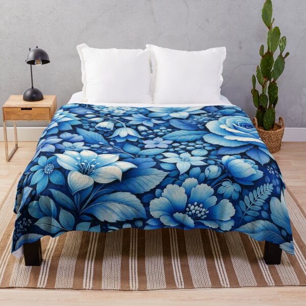 Item preview, Blue Botanical Dream designed and sold by Sigtrix.