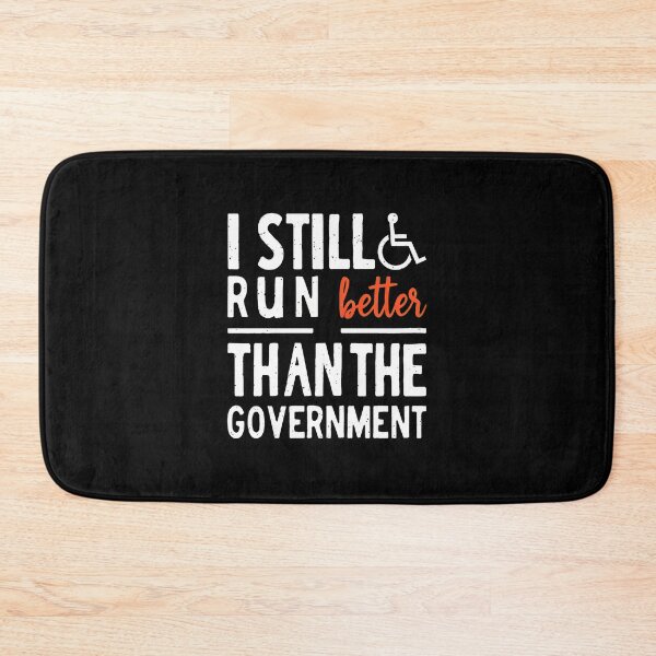 Item preview, I Run Better Than The Government Runner Graphic designed and sold by hagganqxdiene.