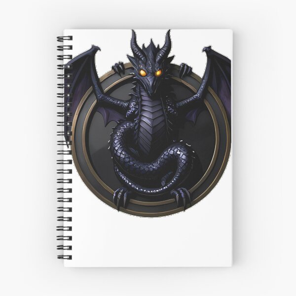 Item preview, Gothic Black Dragon Scrying Disk designed and sold by IllumeInk.