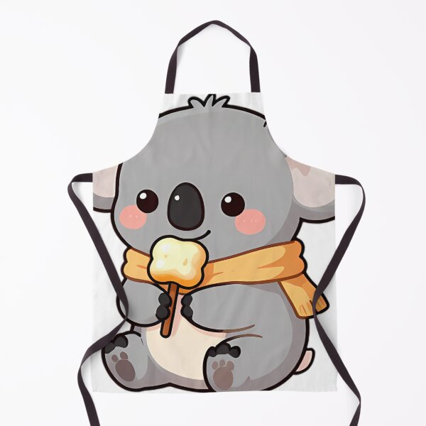 Item preview, Cute Koala with Golden Roasted Marshmallow designed and sold by pumsquare.