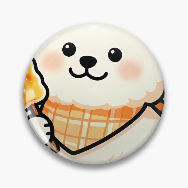 Item preview, Cute Samoyed Puppy with Roasted Marshmallow Stick designed and sold by pumsquare.