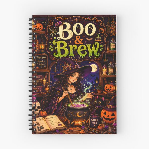 Item preview, BOO & BREW designed and sold by DreamagineArtDesign.