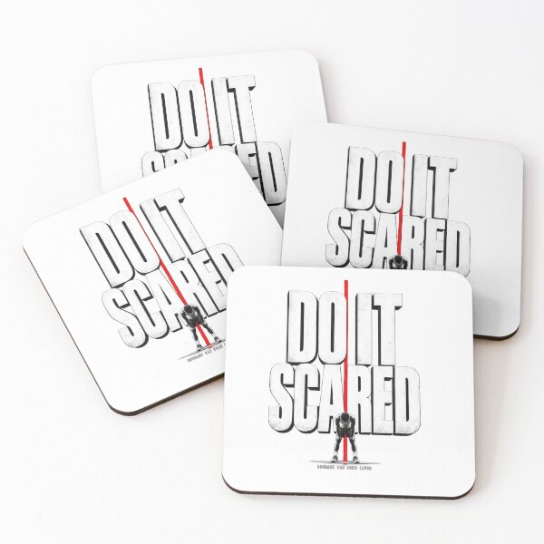 Item preview, Do It Scared Courage Can Come Later designed and sold by Trendy-Artistry.