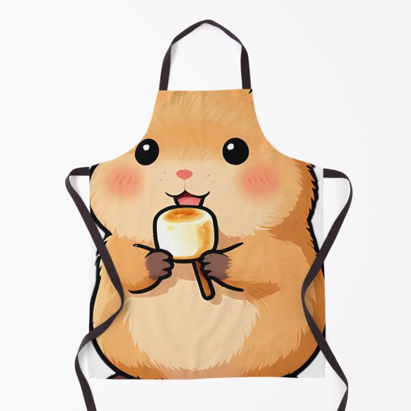 Item preview, Cute Hamster with Toasted Mini Marshmallow designed and sold by pumsquare.