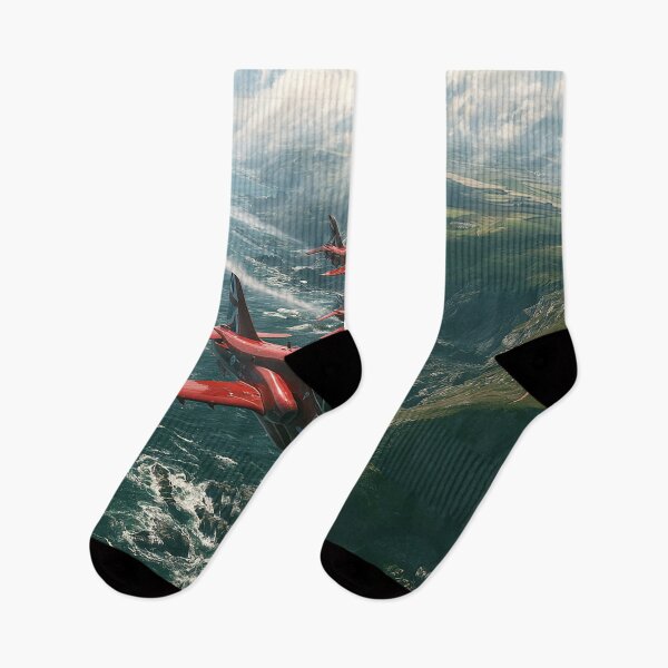 Item preview, Red Arrows by the Sea designed and sold by Skyframe Aviation.