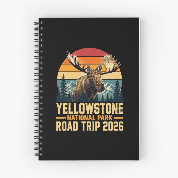 Item preview, Moose Yellowstone National Park Road Trip 2026 designed and sold by lorna-saway.