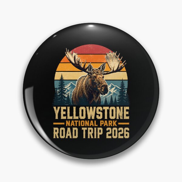 Item preview, Moose Yellowstone National Park Road Trip 2026 designed and sold by lorna-saway.