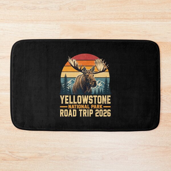 Item preview, Moose Yellowstone National Park Road Trip 2026 designed and sold by lorna-saway.