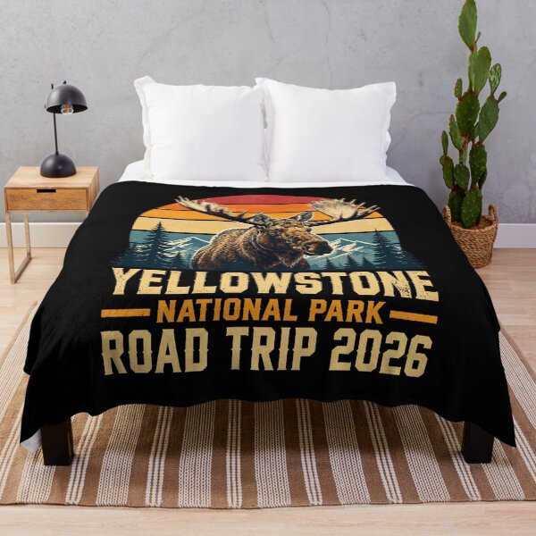 Item preview, Moose Yellowstone National Park Road Trip 2026 designed and sold by lorna-saway.