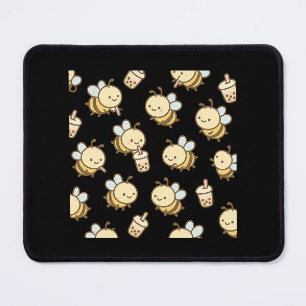 Item preview, Buzzin For Boba  Kawaii Bee Pattern designed and sold by Pelotonshop15.