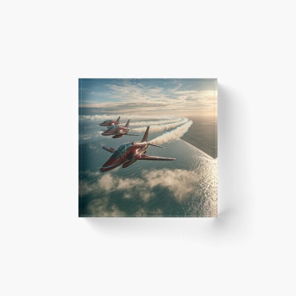 Item preview, Red Arrows Over Coastal Waters designed and sold by Skyframe Aviation.